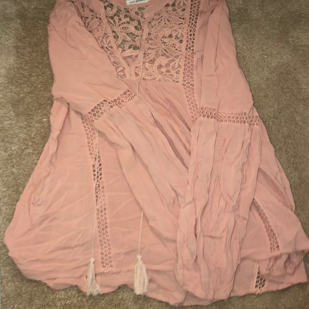 Rose color blouse